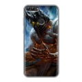 Дизайнерский силиконовый чехол для Huawei P Smart World of warcraft