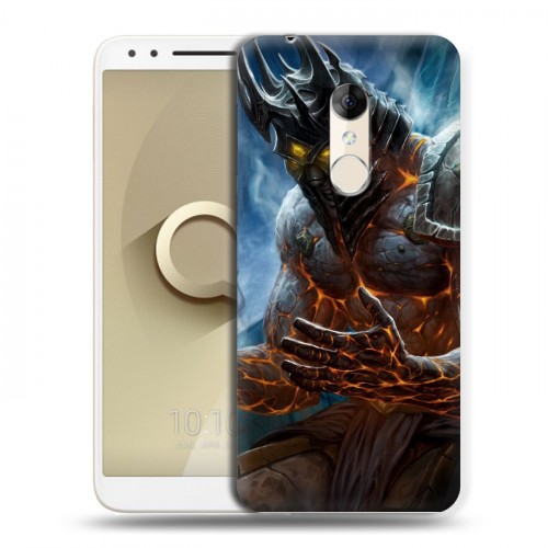 Дизайнерский пластиковый чехол для Alcatel 3 World of warcraft