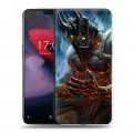 Дизайнерский пластиковый чехол для OnePlus 6 World of warcraft