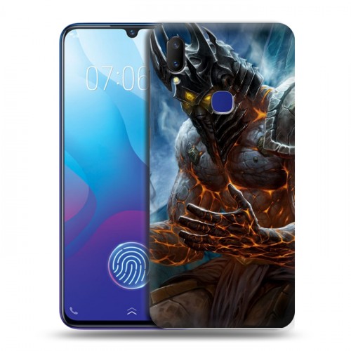 Дизайнерский пластиковый чехол для Vivo V11i World of warcraft