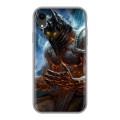 Дизайнерский силиконовый чехол для Iphone Xr World of warcraft