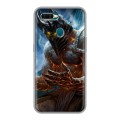 Дизайнерский пластиковый чехол для OPPO AX7 World of warcraft