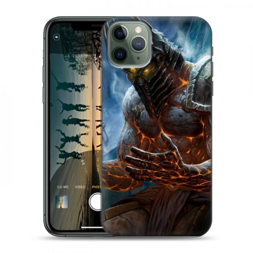 Дизайнерский пластиковый чехол для Iphone 11 Pro World of warcraft