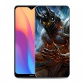 Дизайнерский силиконовый с усиленными углами чехол для Xiaomi RedMi 8A World of warcraft