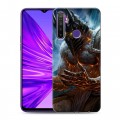 Дизайнерский силиконовый чехол для Realme 5 World of warcraft