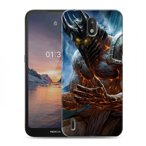 Дизайнерский силиконовый чехол для Nokia 1.3 World of warcraft