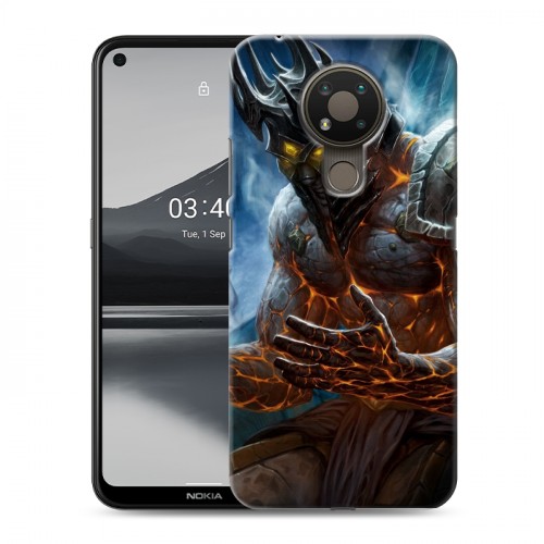 Дизайнерский силиконовый чехол для Nokia 3.4 World of warcraft