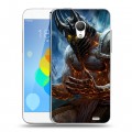 Дизайнерский силиконовый чехол для  Meizu MX3 World of warcraft