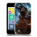 Дизайнерский пластиковый чехол для Nokia Lumia 530 World of warcraft