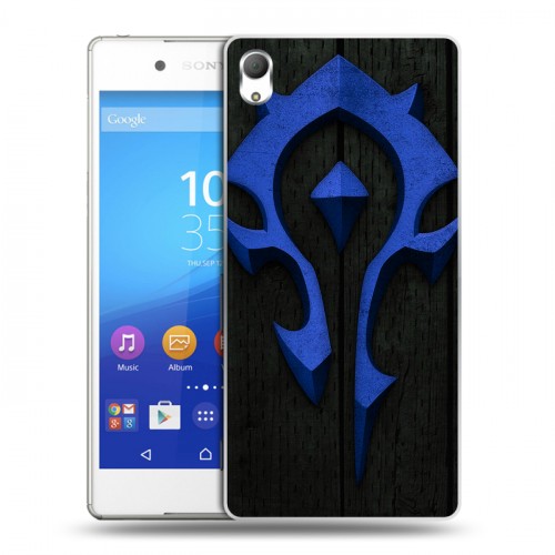 Дизайнерский пластиковый чехол для Sony Xperia Z3+ World of warcraft