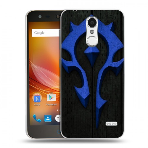 Дизайнерский пластиковый чехол для ZTE Blade X5 World of warcraft