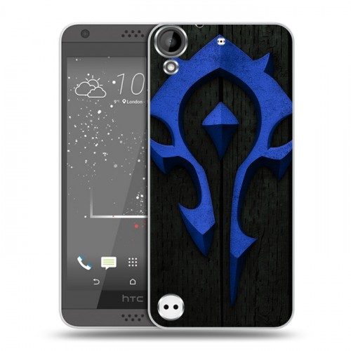 Дизайнерский пластиковый чехол для HTC Desire 530 World of warcraft