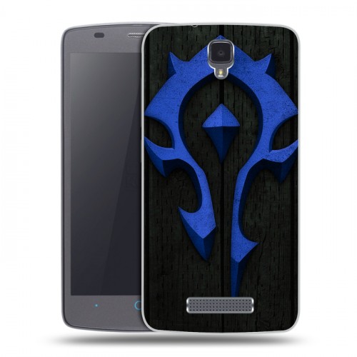 Дизайнерский силиконовый чехол для ZTE Blade L5 World of warcraft