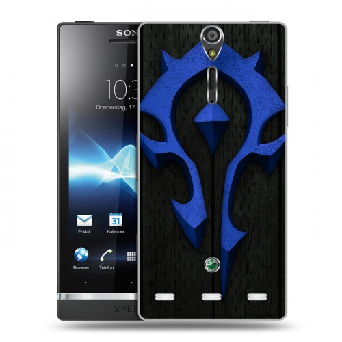 Дизайнерский пластиковый чехол для Sony Xperia S World of warcraft