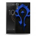 Дизайнерский пластиковый чехол для Sony Xperia XZs World of warcraft