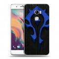 Дизайнерский пластиковый чехол для HTC One X10 World of warcraft