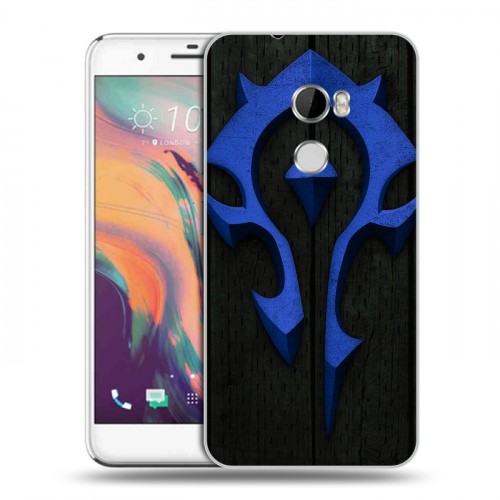 Дизайнерский пластиковый чехол для HTC One X10 World of warcraft