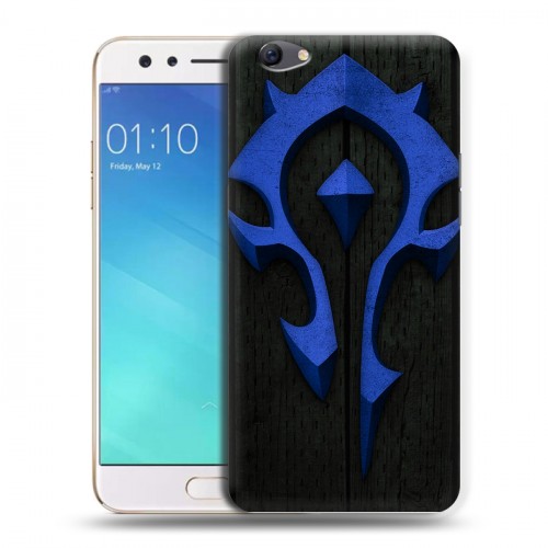 Дизайнерский пластиковый чехол для OPPO F3 World of warcraft