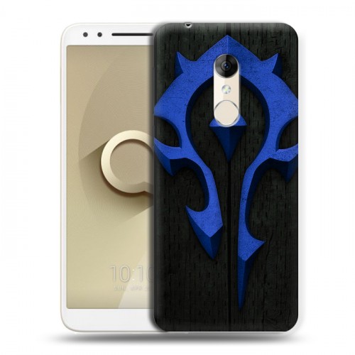 Дизайнерский пластиковый чехол для Alcatel 3 World of warcraft