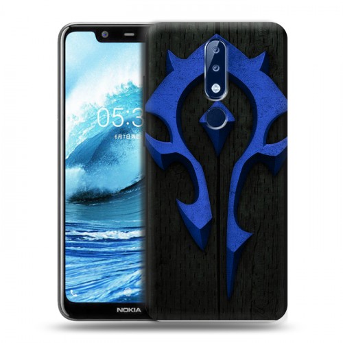 Дизайнерский силиконовый чехол для Nokia 5.1 Plus World of warcraft