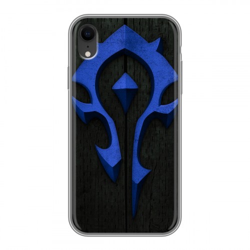 Дизайнерский силиконовый чехол для Iphone Xr World of warcraft