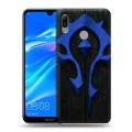 Дизайнерский пластиковый чехол для Huawei Y6 (2019) World of warcraft