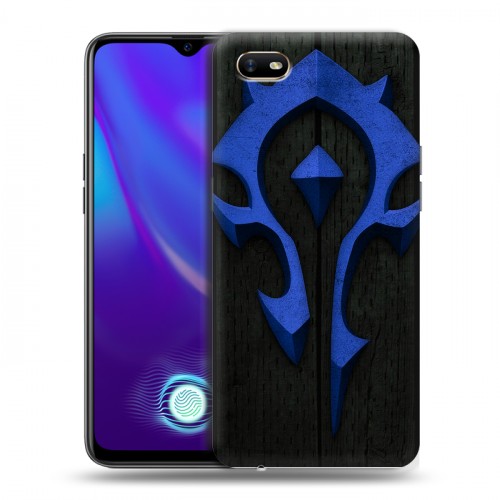 Дизайнерский силиконовый с усиленными углами чехол для OPPO A1k World of warcraft