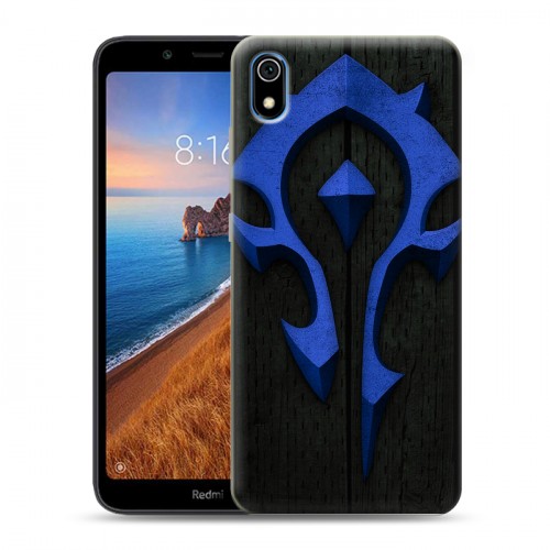 Дизайнерский силиконовый чехол для Xiaomi RedMi 7A World of warcraft