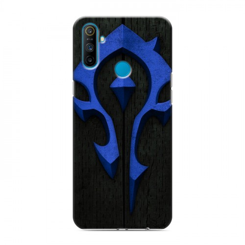 Дизайнерский силиконовый чехол для Realme C3 World of warcraft