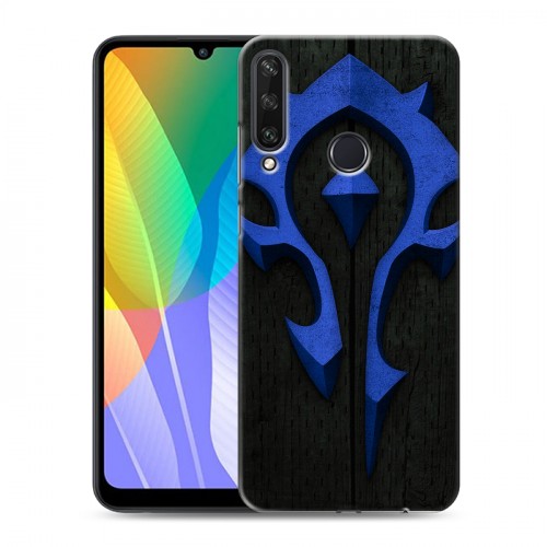 Дизайнерский пластиковый чехол для Huawei Y6p World of warcraft