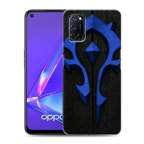 Дизайнерский пластиковый чехол для OPPO A52 World of warcraft