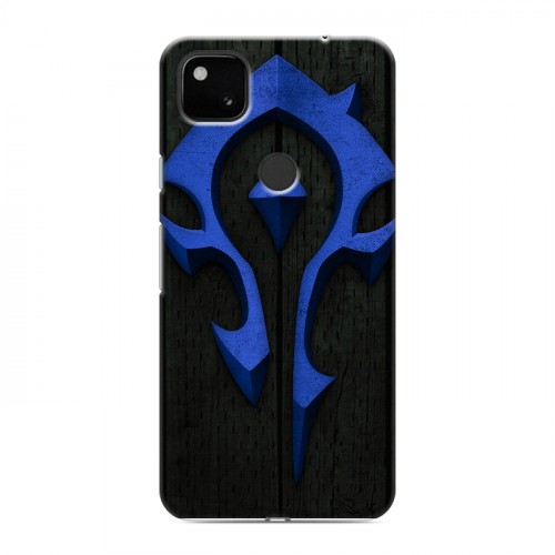 Дизайнерский пластиковый чехол для Google Pixel 4a World of warcraft