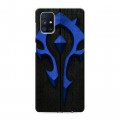 Дизайнерский пластиковый чехол для Samsung Galaxy M51 World of warcraft