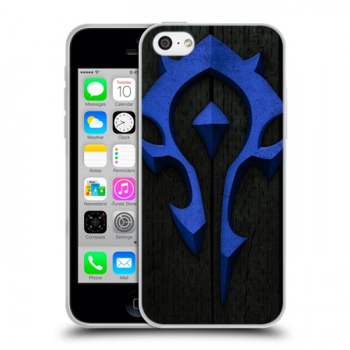 Дизайнерский пластиковый чехол для Iphone 5c World of warcraft