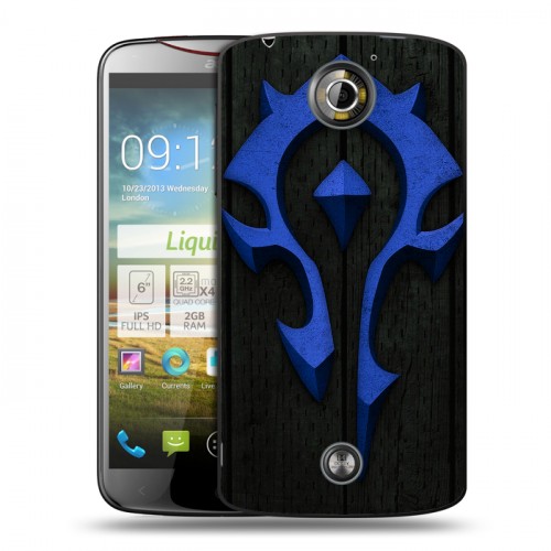 Дизайнерский пластиковый чехол для Acer Liquid S2 World of warcraft