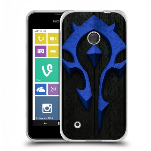 Дизайнерский пластиковый чехол для Nokia Lumia 530 World of warcraft