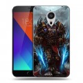 Дизайнерский пластиковый чехол для Meizu MX5 World of warcraft