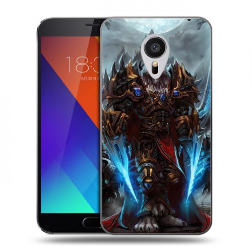 Дизайнерский пластиковый чехол для Meizu MX5 World of warcraft