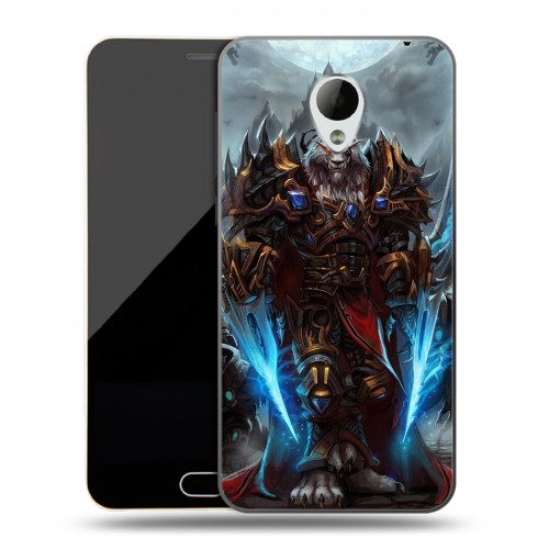 Дизайнерский силиконовый чехол для Meizu M2 Mini World of warcraft