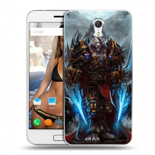 Дизайнерский силиконовый чехол для ZUK Z1 World of warcraft