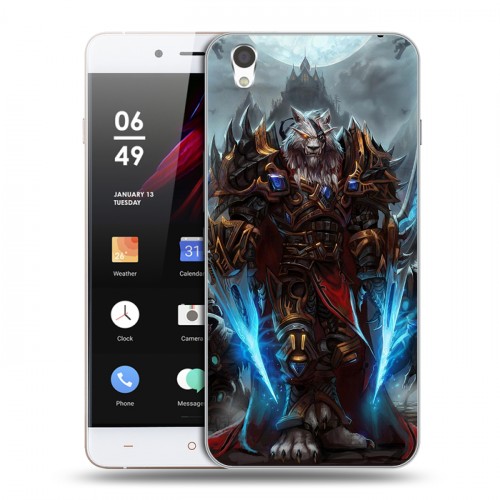 Дизайнерский пластиковый чехол для OnePlus X World of warcraft