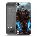 Дизайнерский пластиковый чехол для HTC Desire 530 World of warcraft