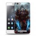 Дизайнерский силиконовый чехол для Lenovo Vibe C World of warcraft