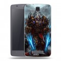 Дизайнерский силиконовый чехол для ZTE Blade L5 World of warcraft