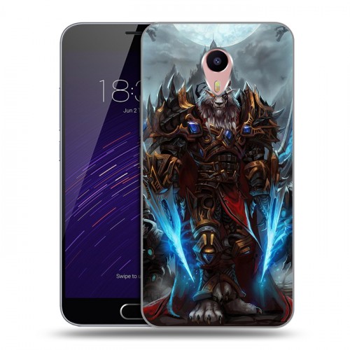 Дизайнерский пластиковый чехол для Meizu M3 Max World of warcraft