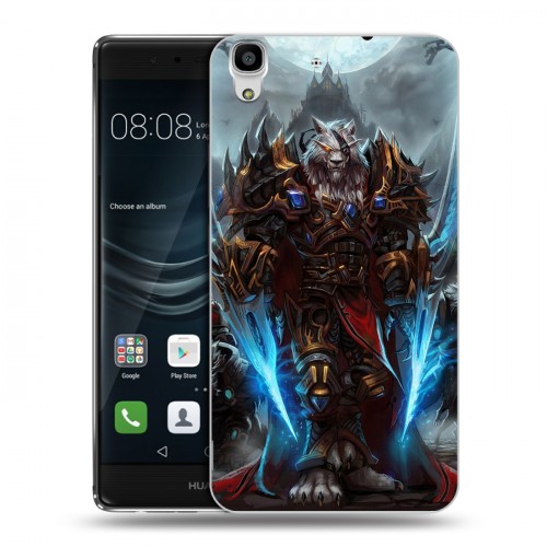 Дизайнерский пластиковый чехол для Huawei Y6II World of warcraft