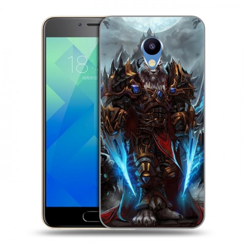 Дизайнерский пластиковый чехол для Meizu M5 World of warcraft