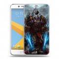 Дизайнерский пластиковый чехол для HTC 10 evo World of warcraft