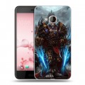 Дизайнерский силиконовый чехол для HTC U Play World of warcraft