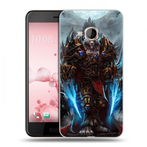 Дизайнерский силиконовый чехол для HTC U Play World of warcraft